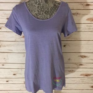 Like new Purple Lularoe Vibez Classic Tee